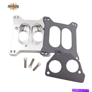 Throttle Body TBICe[N}jz[hA_v^[1.7fAv[ւHolleyedelbrockLu^[ Holley Edelbrock Carburetor Onto TBI Intake Manifold Adapter 1.7 Dual Plane