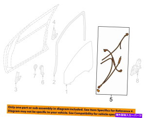 Window Regulator YOEM 12-19 NV1500KXn[hEFAEBhEM[^́A807211PA0Aɂ܂ NISSAN OEM 12-19 NV1500 Glass Hardware-Window Regulator Left 807211PA0A