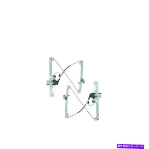 Window Regulator �L���f���b�N�V�F�r�[GMC�s�b�N�A�b�v�g���b�N�p�̃��[�^�[�t�����g�y�A�t���p���[�E�B���h�E���M�����[�^�[ Power Window Regulators w/ Motor Front Pair For Cadillac Chevy GMC Pickup Truck