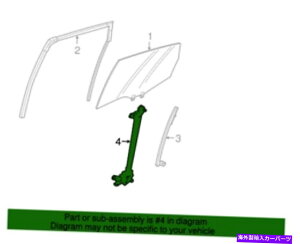 Window Regulator V{̃z_E㕔p[EBhEM[^[iPN 72710-T7A-003j NEW GENUINE HONDA RIGHT REAR POWER WINDOW REGULATOR (PN 72710-T7A-003)