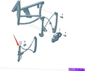 Window Regulator AEfBA38P4837462Ĉ߂̖{̐Vʌ֑M[^[ Genuine New Front Door Window Regulator For AUDI A3 8P4837462C Right