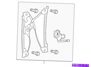 Window Regulator �{���̃t�H�[�h�E�B���h�E���M�����[�^�[BL3Z-1523200-E Genuine Ford Window Regulator BL3Z-1523200-E�y���s�A���i�z