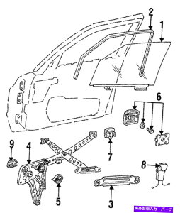 Window Regulator �{���̃����Z�f�X�x���c�E�B���h�E���M�����[�^�[126-720-17-46 Genuine Mercedes-Benz Window Regulator 126-720-17-46