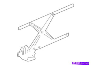 Window Regulator {̃z_M[^[AZuLtghA72251-TG7-A01 Genuine Honda Regulator Assembly L Front Door 72251-TG7-A01