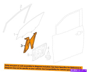 Window Regulator ���YOEM 11-17�N�G�X�g�t�����g�h�A�E�B���h�E���M�����[�^�[807201Ja2a NISSAN OEM 11-17 Quest Front Door-Window Regulator 807201JA2A