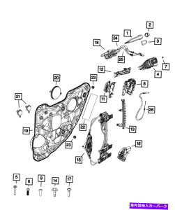 Window Regulator {MOPARAhAEBhEM[^[E68227458AB Genuine Mopar Rear Door Window Regulator Right 68227458AB