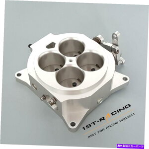 Throttle Body 1.75 �C���`�����A���~�j�E���t�����W�L���u���^�[�X���b�g���{�f�B1000cfm�{�A�V���o�[�V���� 1.75 Inch Cast Aluminum Flange Carburetor Throttle Body 1000CFM Bore Silver New�y���s�A���i�z