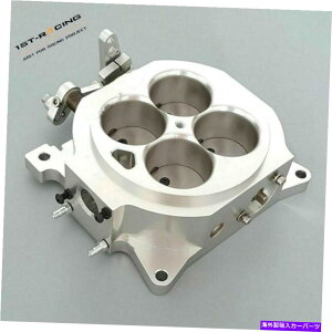 Throttle Body 1.75 cast�A���~�j�E���t�����W�L���u���^�[�X���b�g���{�f�B1000cfm�{�A�O���[�z�Ɏ_�� 1.75 Cast Aluminum Flange Carburetor Throttle Body 1000CFM Bore Gray Anodized�y���s�A���i�z