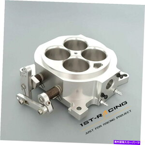 Throttle Body 1.75 cast�A���~�j�E���t�����W�L���u���^�[�X���b�g���{�f�B1000cfm GM�t�H�[�h�p�̃{�A 1.75 Cast Aluminum Flange Carburetor Throttle Body 1000CFM Bore for GM Ford�y���s�A���i�z