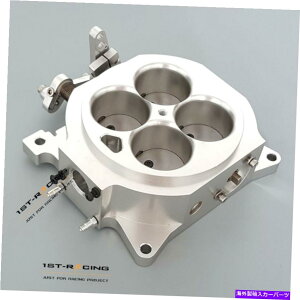 Throttle Body �V����CNC�r���b�g�A���~�j�E��1000cfm 4150�t�����W�L���u���^�[�X���b�g���{�f�B1.75 �R�A New CNC Billet Aluminum 1000CFM 4150 Flange Carburetor Throttle Body 1.75 Core�y���s�A���i�z