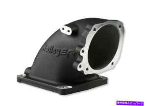 Throttle Body Holley EFI 300-249BK EFI�X���b�g���{�f�B�z�C�I Holley EFI 300-249BK EFI Throttle Body Intake Elbow�y���s�A���i�z