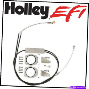 Throttle Body Holley EFI 860027�X�i�C�p�[EFI�X���b�g�������P�[�W�L�b�g Holley EFI 860027 Sniper EFI Throttle Linkage Kit�y���s�A���i�z