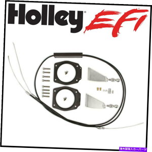 Throttle Body Holley EFI 860028�X�i�C�p�[EFI�X���b�g�������P�[�W�L�b�g Holley EFI 860028 Sniper EFI Throttle Linkage Kit�y���s�A���i�z