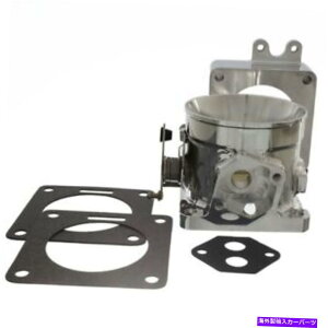 Throttle Body Accufab 75mm���[�XW/�󔒃X�y�[�T�[�}�X�^���O5.0L�X���b�g���{�f�BGT LX COBRA F75RKS Accufab 75mm Race w/ Blank Spacer Mustang 5.0L Throttle Body GT lx Cobra F75RKS�y���s�A���i�z