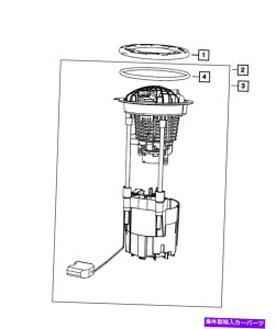 Fuel Pump Module Assembly {̃[p[R|v/xjbgW[Lbg68324965AA Genuine Mopar Fuel Pump/Level Unit Module Kit 68324965AA