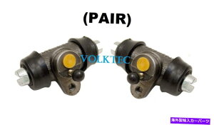 Wheel Cylinder iyAjtgu[LhzC[V_[VWtHNX[QX[p[r[g (PAIR) Front Brake Hydraulic Drum Wheel Cylinder VW Volkswagen Super Beetle