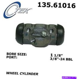 Wheel Cylinder ＃135.61016中心部ドラムブレーキホイールシリンダー # 135.61016 Centric Parts Drum Brake Wheel Cylinder