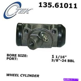 Wheel Cylinder ＃135.61011中心部ドラムブレーキホイールシリンダー # 135.61011 Centric Parts Drum Brake Wheel Cylinder