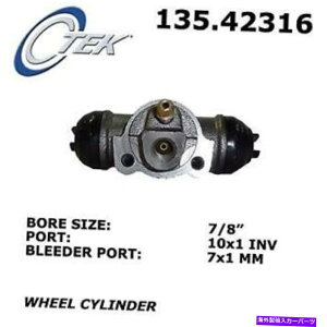 Wheel Cylinder #135.42316中心部ドラムブレーキホイールシリンダー # 135.42316 Centric Parts Drum Brake Wheel Cylinder