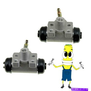 Wheel Cylinder 1990�N����2000�N�̃z���_�V�r�b�N3/4�C���`�̃v���~�A�����A�����E�z�C�[���V�����_�[�B�ދ������� Premium Rear Left & Right Wheel Cylinders for 1990-2000 Honda Civic 3/4 In. Bore�y���s�A���i�z