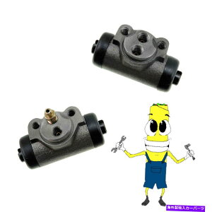 Wheel Cylinder 1987�N��Dodge Raider 13/16 in�̃v���~�A�����A�t�����E�z�C�[���V�����_�[�B�ދ������� Premium Rear Left & Right Wheel Cylinders for 1987 Dodge Raider 13/16 In. Bore�y���s�A���i�z