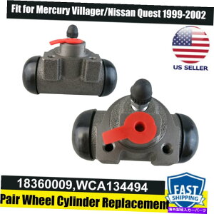 Wheel Cylinder 2pbNu[LzC[V_[}[L[l/YNGXg1999-2002 WCA134494 2Pack Brake Wheel Cylinder for Mercury Villager/Nissan Quest 1999-2002 WCA134494