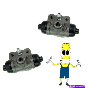 Wheel Cylinder 1993-1996�C�[�O���T�~�b�g11/16�̃v���~�A�����A�����E�z�C�[���V�����_�[�{�A Premium Rear Left & Right Wheel Cylinders for 1993-1996 Eagle Summit 11/16 Bore