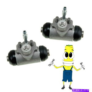 Wheel Cylinder 1972N1973Nɂăv~AA̍EzC[V_[XofbNX5/8{A Premium Rear Left & Right Wheel Cylinders for 1972-1973 Subaru Deluxe 5/8 Bore