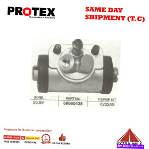 Wheel Cylinder �v���e�b�N�X�z�C�[���V�����_�[ - �����h���[�o�[110 2d C/C 4WD 1984-2007�p�ɍ��㕔 PROTEX Wheel Cylinder - Rear Left For LAND ROVER 110 2D C/C 4WD 1984 - 2007�y���s�A���i�z