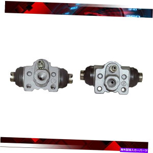 Wheel Cylinder 2PCShu[LzC[V_[tBbgz_VrbNC-TEKA㕔E 2PCS Drum Brake Wheel Cylinder Fits Honda Civic C-Tek Rear Left Rear Right