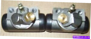 Wheel Cylinder փV_[1 1/16 "{AtBbg1/4"Cɂ͐^JA_v^[3/16 " REAR WHEEL CYLINDERS 1 1/16" BORE fits 1/4" LINE INCLUDES BRASS ADAPTERS 3/16"