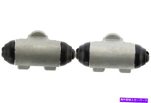 Wheel Cylinder 2001N2005Ñz_VrbÑAyAShu[LzC[V_[i38615j Rear PAIR Centric Drum Brake Wheel Cylinder for 2001-2005 Honda Civic (38615)