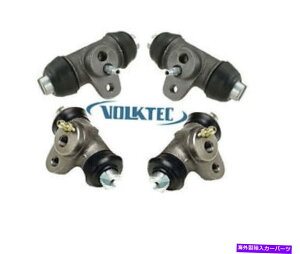 Wheel Cylinder tgAu[LzC[V_[LbgZbgX4 VWtHNX[QX[p[r[g1971-I Front & Rear Brake Wheel Cylinder Kit Set x4 VW Volkswagen Super Beetle 1971-on