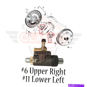 Wheel Cylinder 1956-1963|VF356a 356b̉E܂͍̉zC[V_[ Front Right Upper or Left Lower Wheel Cylinder For 1956-1963 Porsche 356A 356B