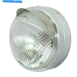 Headlight Royal Enfield Classic 350 UCE 500 EFIwbhv7 "s[NtwbhCgɂ҂ Fits Royal Enfield Classic 350 UCE 500 EFI Headlamp 7" Headlight with Peak