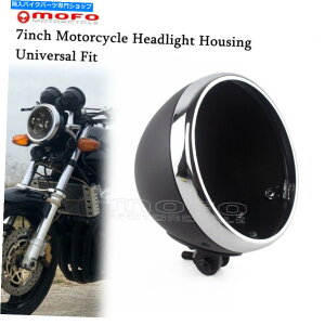 Headlight �I�[�g�o�C�̃w�b�h���C�g7 ''�w�b�h�����v�n�[���[���[�h�L���O�\�t�g�A�C���p�o�P�b�g Motorcycle Headlight 7'' Head Lamp Housing Bucket For Harley Road King Softail�y���s�A���i�z