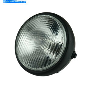 Headlight �I�[�g�o�C�w�b�h���C�g�w�b�h���C�g�����vH4�o���uHI/���[�r�[��7 �N���A�J�t�F�`���b�p�[ Motorcycle Head Light Headlight Lamp H4 Bulb Hi/Low Beam 7 Clear Cafe Chopper