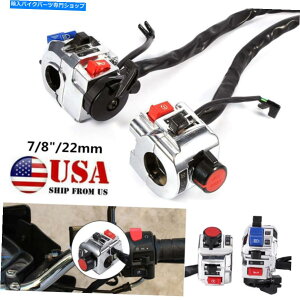 Headlight 7/8 "[^[oCNnhXCb`AZuwbhCgI/ItJn{^ 7/8" Motorbike Handlebar Switch Control Assembly Headlight On/Off Start Button