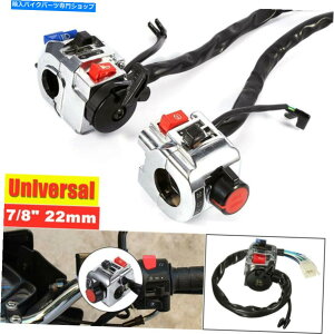 Headlight US 22mm 7/8 "nho[XCb`AZuwbhCgI/It^[Mv US 22MM 7/8" Handlebar Switch Control Assembly Headlight On/Off Turn Signal Lamp