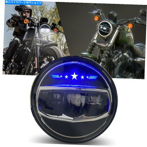 Headlight 5.75�C���`LED RGB Motorcycle Headlight with Halo DRL�����O2004 Sportsman XR 5.75 Inch LED RGB Motorcycle Headlight with Halo DRL Ring for 2004 Sportsman XR