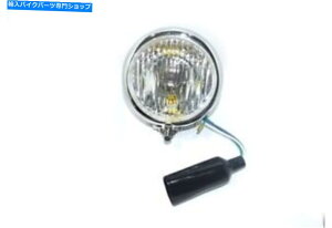 Headlight xCcX^CwbhCg4 1/2 "{g}EgԏBSAm[g̏ BATES STYLE HEADLIGHT 4 1/2" BOTTOM MOUNT parking Fit For BSA Norton Triumph
