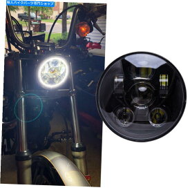 Headlight ハーレーデビッドソンアイアン883 1200 XL883N 5-3/4 "5.75 LEDヘッドライト高ビーム For Harley Davidson Iron 883 1200 XL883N 5-3/4" 5.75 LED Headlight High Low Beam