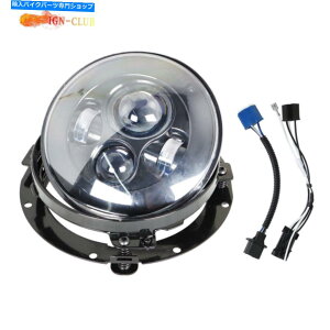 Headlight ubNA_v^[}Eg70W 7 "LEDvWFN^[ubNwbhCggpĐV NEW For With Black Adapter Mount 70W 7" LED Projector Black Headlight US
