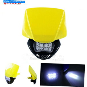 Headlight gNX[hwbhCgGf[_[goCNwbhvz_XYLRMZ DRZ DR Motocross LED Headlight Enduro Dirt Bikes Headlamp For Honda Suzuki RMZ DRZ DR
