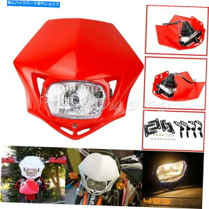 Headlight �X�[�p�[���g�_�[�g�o�C�N�G���f���[���w�b�h���C�g�w�b�h�����v�z���_CRF CRM CR XR 125 150 Supermoto Dirt Bikes Enduro Headlight Headlamp For Honda CRF CRM CR XR 125 150�y���s�A���i�z