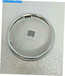 Headlight {̃}nRX100 RX125 DX100 YB100 QB50wbhCgwbhvRIM NOS Genuine Yamaha RX100 RX125 DX100 YB100 QB50 Headlight Head Lamp Rim NOS