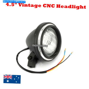 Headlight 4.5 "ubNubgwbhCgn[[\tgAC_Ci{o[`bp[JtF[T[JX^ 4.5" Black Bullet Headlight Harley Softail Dyna Bobber Chopper cafe racer custom