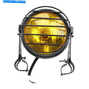Headlight 6.5 ���g���o�C�N�w�b�h���C�g�n�C/ LO�r�[���O�����J�o�[�J�t�F���[�T�[�p�J�o�[�u���P�b�g 6.5 Retro Motorcycle Headlight High/ Lo Beam Grill Cover Bracket For Cafe Racer�y���s�A���i�z