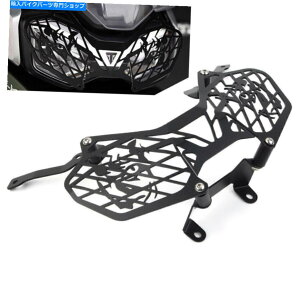 Headlight Tiger 900 Rally GT Pro 2020 Blk�̃t�����g�w�b�h���C�g�O�����K�[�h�v���e�N�^�[�J�o�[ Front Headlight Grille Guard Protector Cover For Tiger 900 Rally GT PRO 2020 BLK�y���s�A���i�z