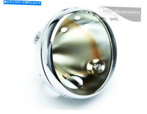 Headlight NwbhCgVF{E7 "m[gR}hgCAtT140^Vgbvi CHROME HEADLIGHT SHELL BOWL 7" NORTON COMANDO TRIUMPH T140 BRAND NEW TOP QUALITY